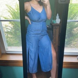 Chambray Jumpsuit